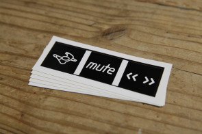 MUTE sticker